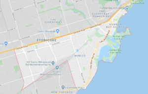 Mimico Map